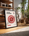 Red Spiral Poster Tablosu