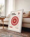 Red Spiral Poster Tablosu