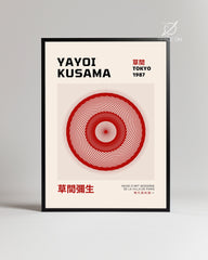 Red Spiral Poster Tablosu