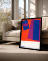 Red Square Poster Tablosu