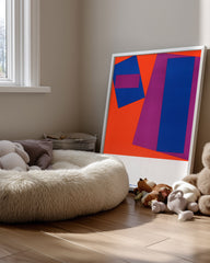 Red Square Poster Tablosu