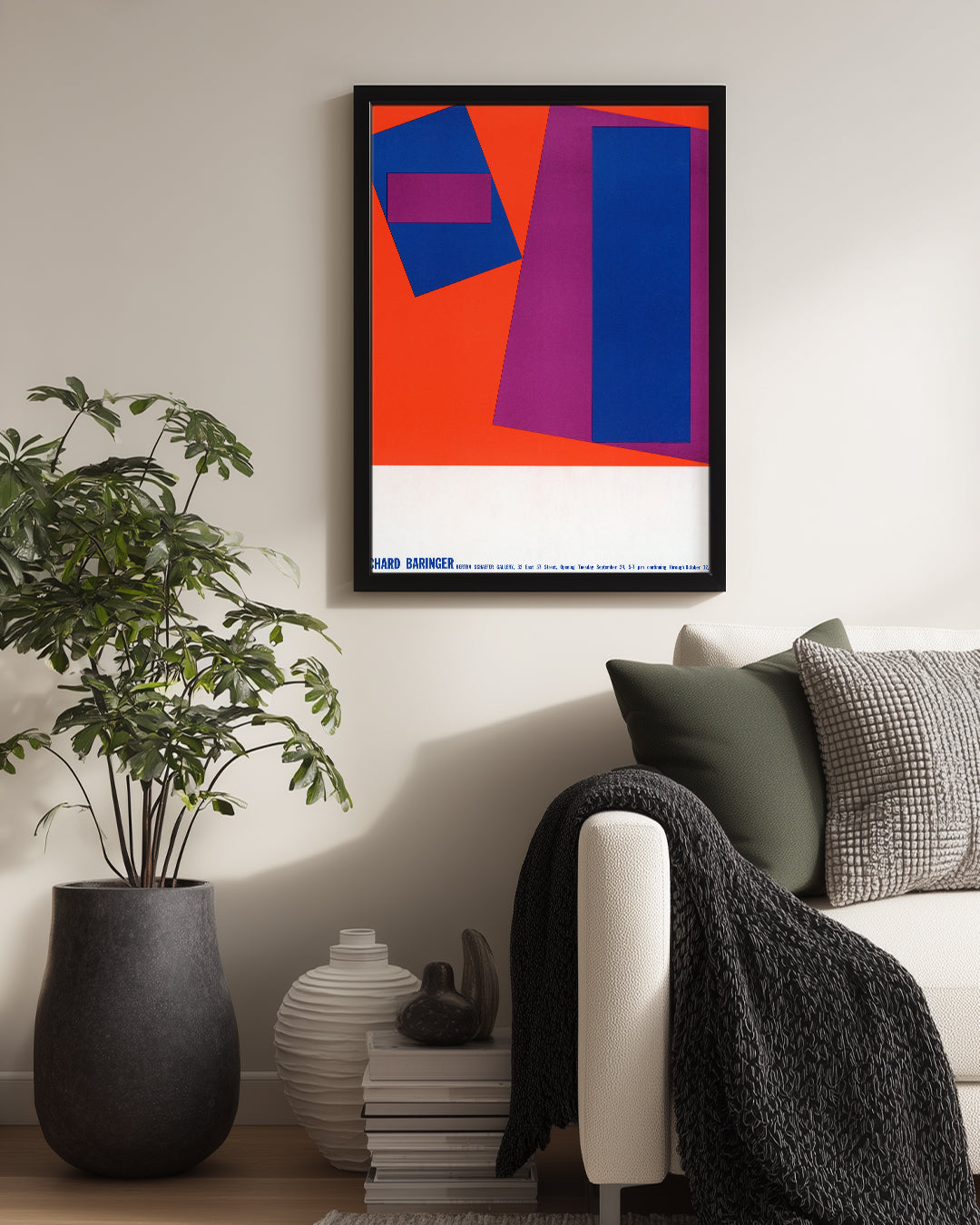 Red Square Poster Tablosu