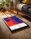Red Square Poster Tablosu