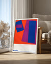 Red Square Poster Tablosu
