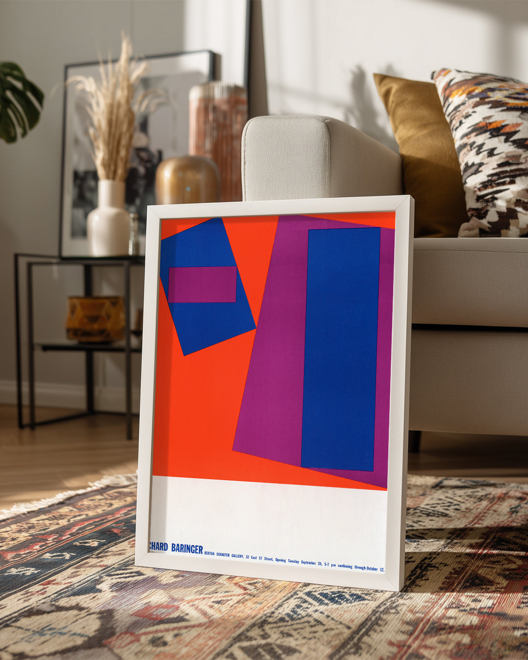 Red Square Poster Tablosu