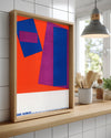 Red Square Poster Tablosu