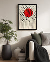 Red Sun Poster Tablosu