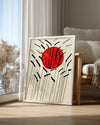 Red Sun Poster Tablosu