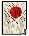 Red Sun Poster Tablosu