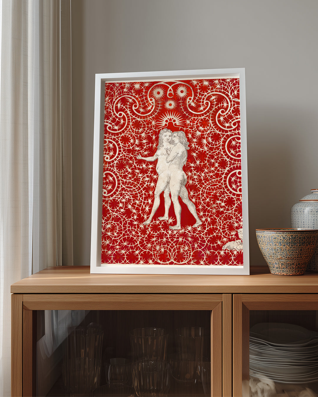 Red Thorns Poster Tablosu