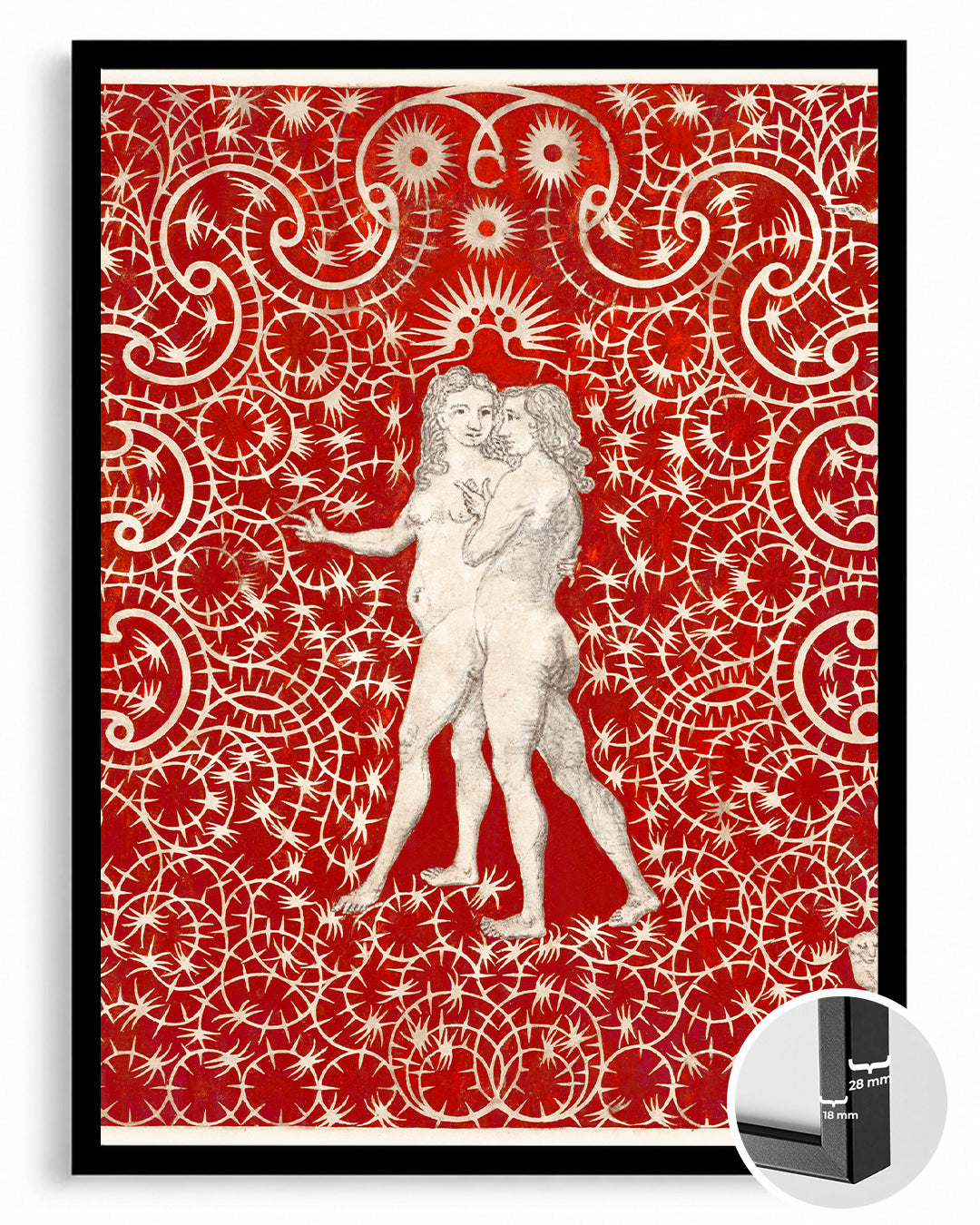 Red Thorns Poster Tablosu