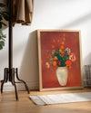 Red Vase Poster Tablosu