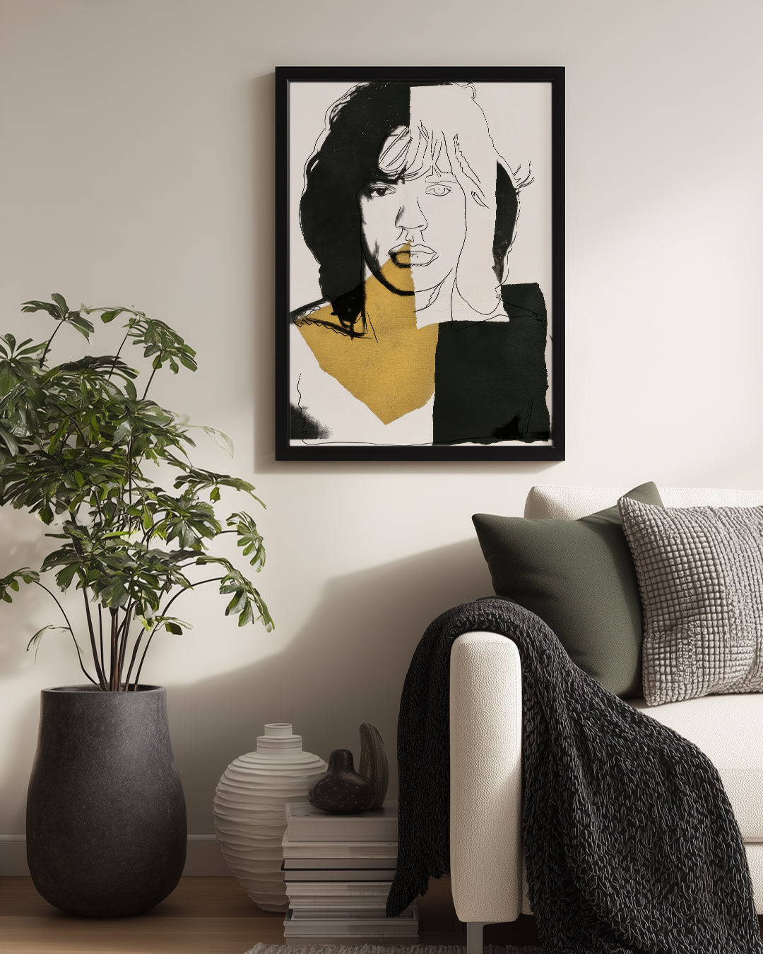 Red Warhol Poster Tablosu