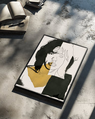 Red Warhol Poster Tablosu