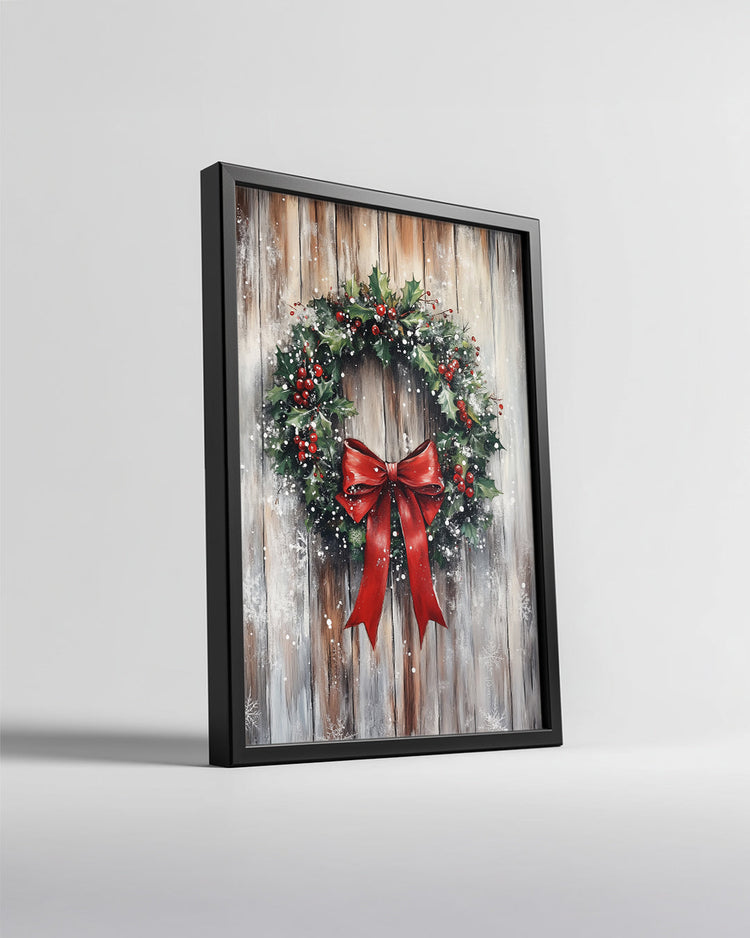 Reindeer Family Portrait Poster Tablosu