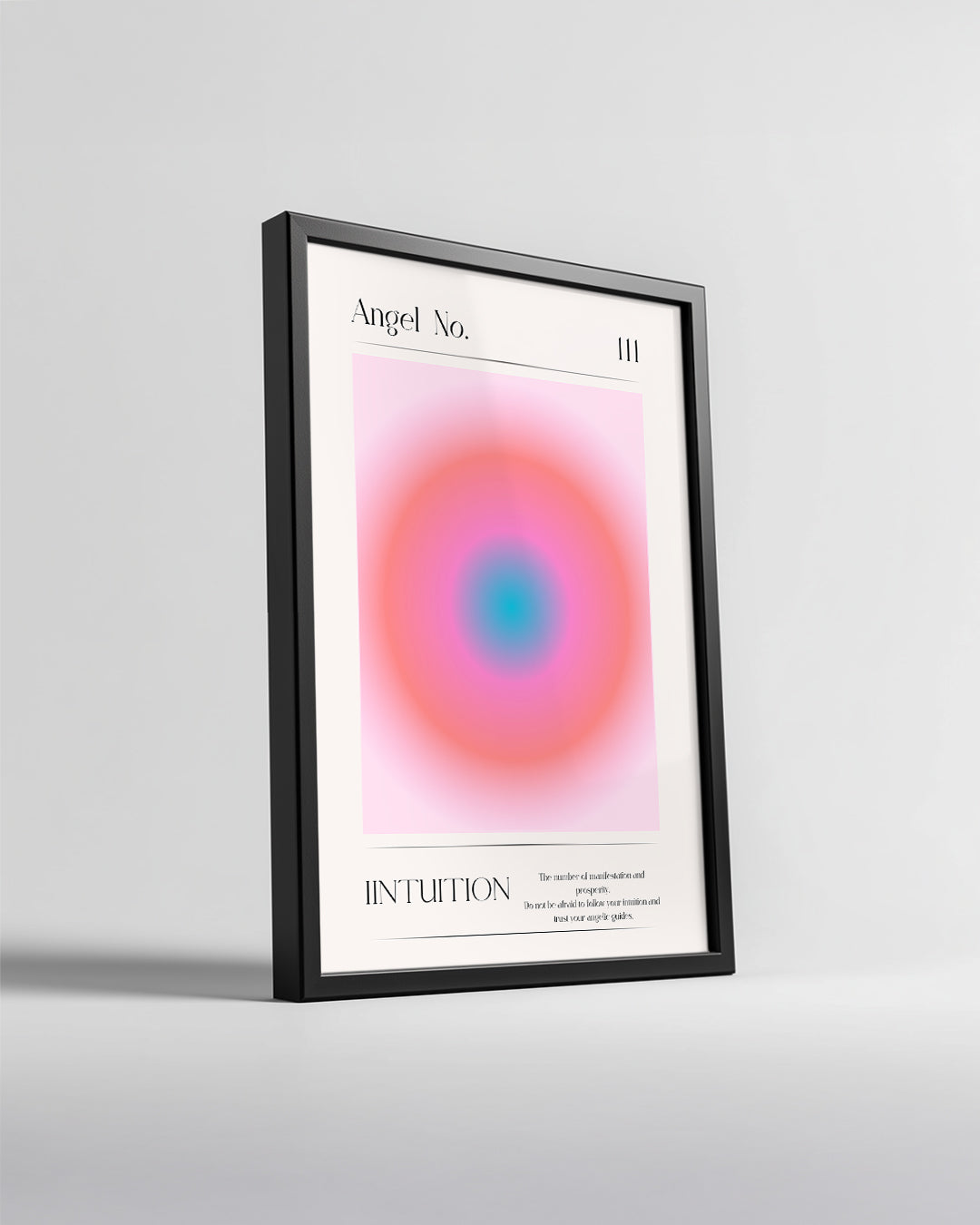 Renk Geçişi - Minimalist Poster Tablosu