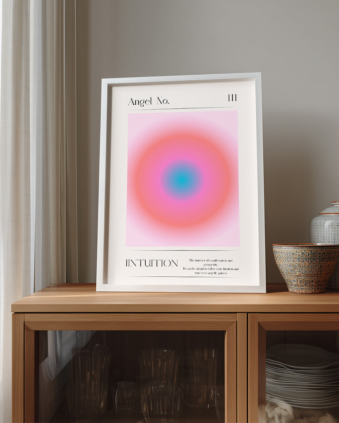 Renk Geçişi - Minimalist Poster Tablosu