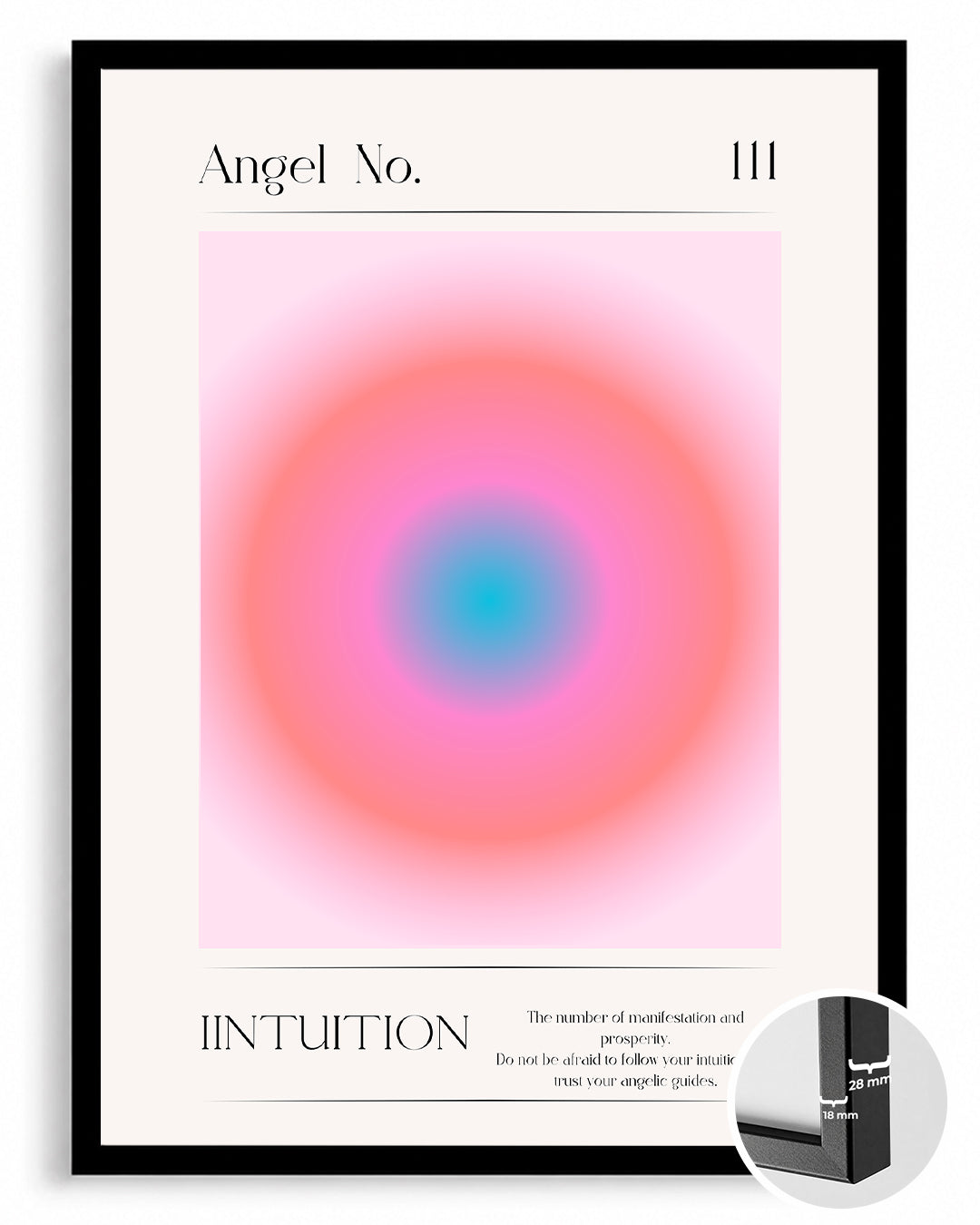 Renk Geçişi - Minimalist Poster Tablosu