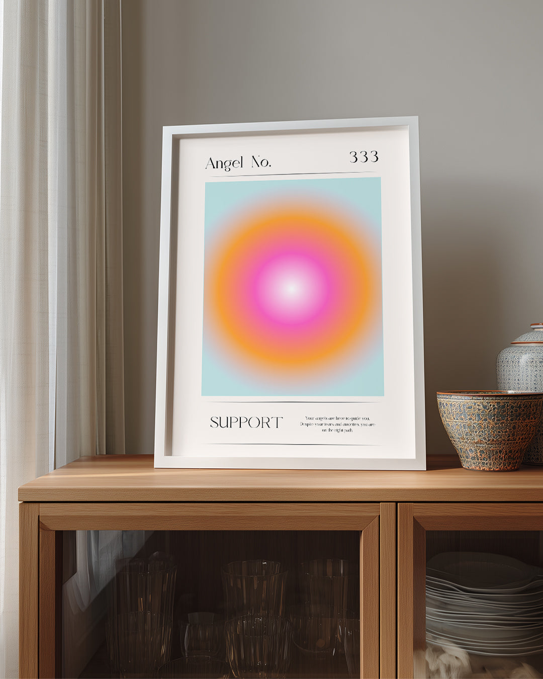 Renk Geçişleri - Minimal Poster Tablosu