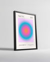 Renk Geçişleri - Minimalist Poster Tablosu