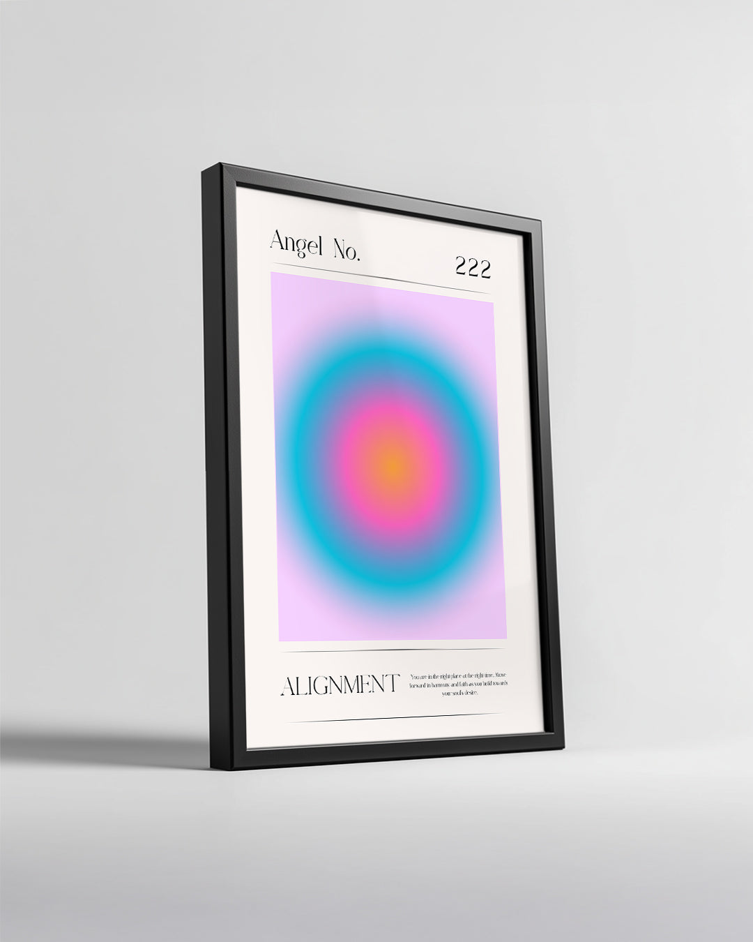 Renk Geçişleri - Minimalist Poster Tablosu
