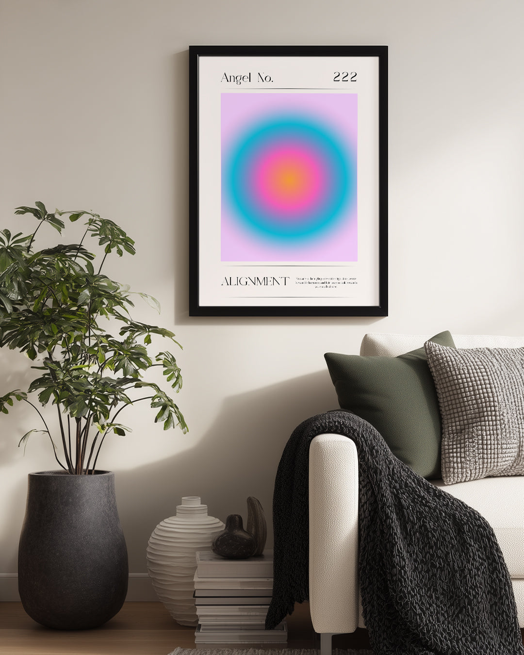 Renk Geçişleri - Minimalist Poster Tablosu