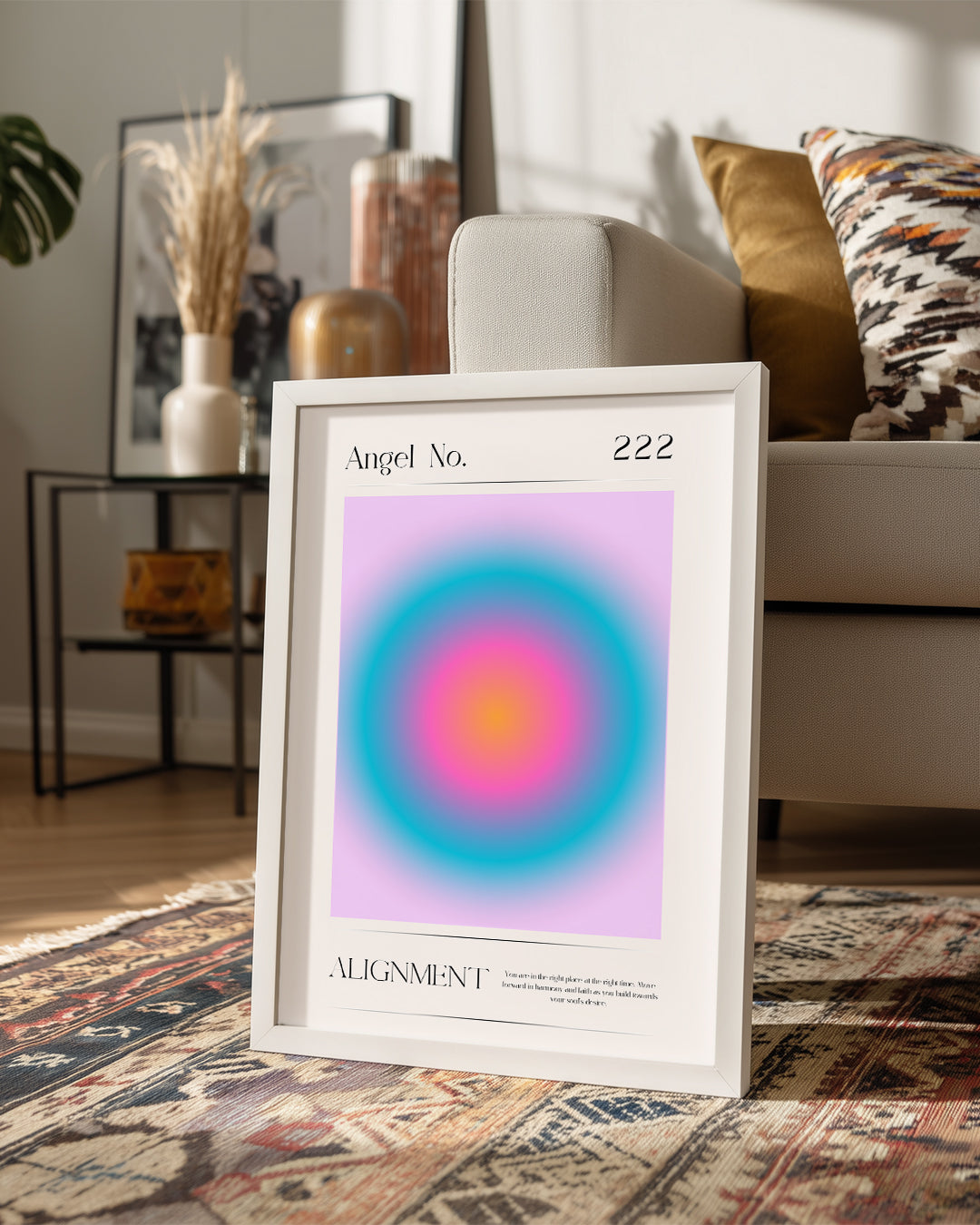 Renk Geçişleri - Minimalist Poster Tablosu