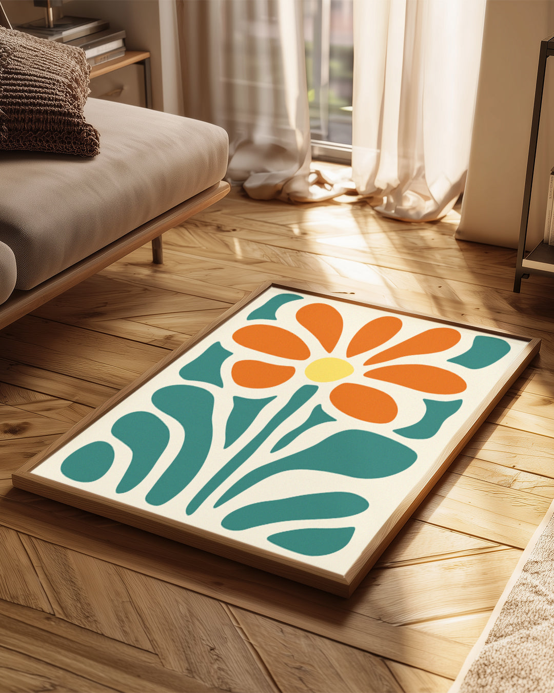 Retro Motif Poster Tablosu