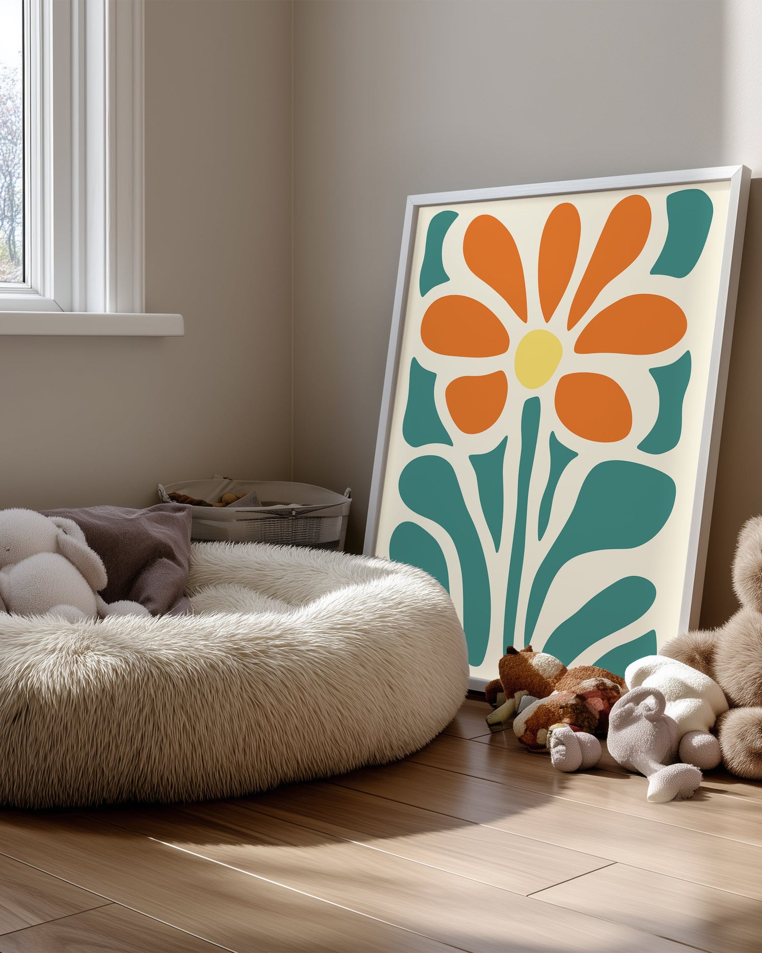Retro Motif Poster Tablosu