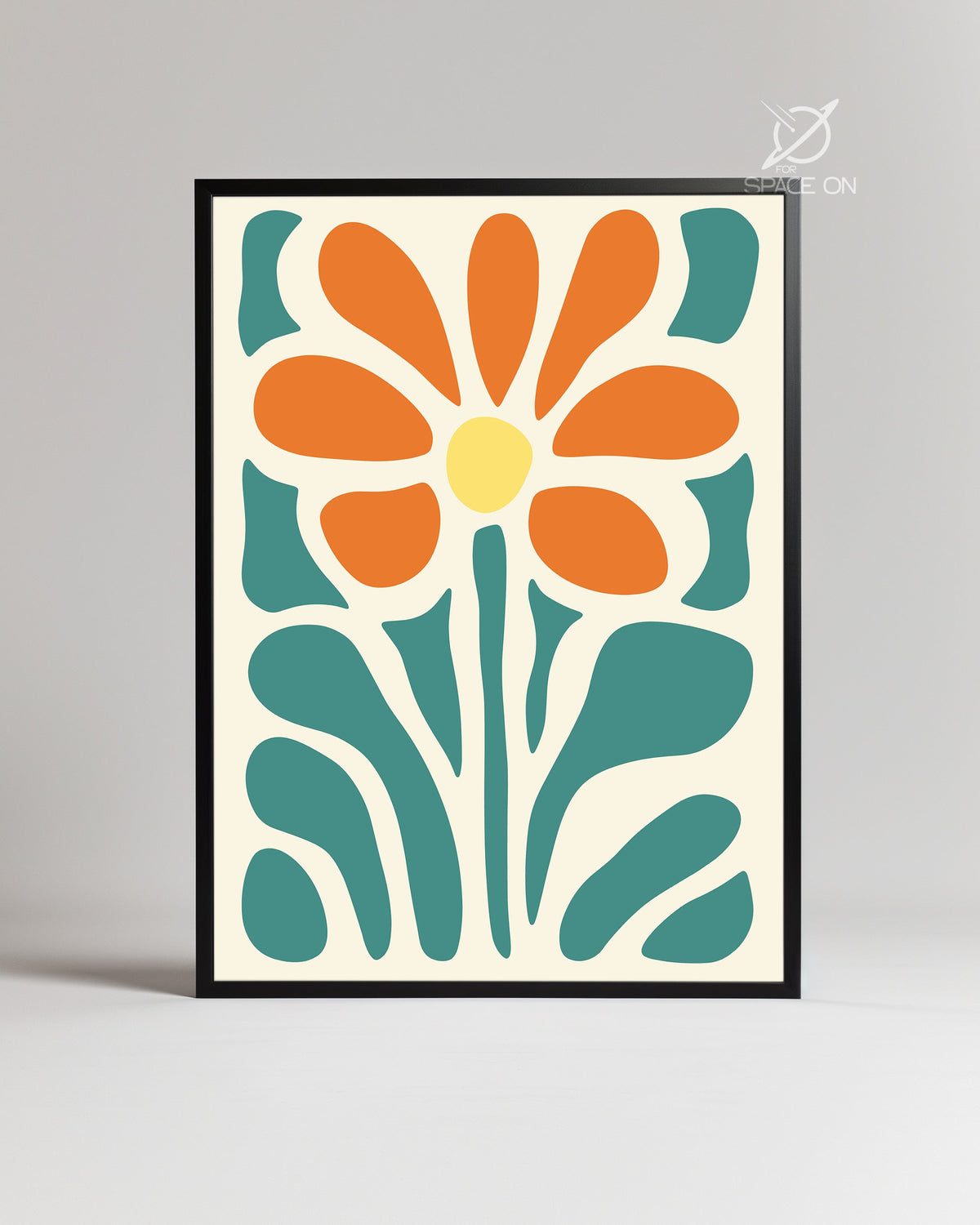 Retro Motif Poster Tablosu