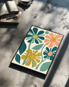 Retro Square Poster Tablosu