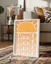 Retro Summer Poster Tablosu