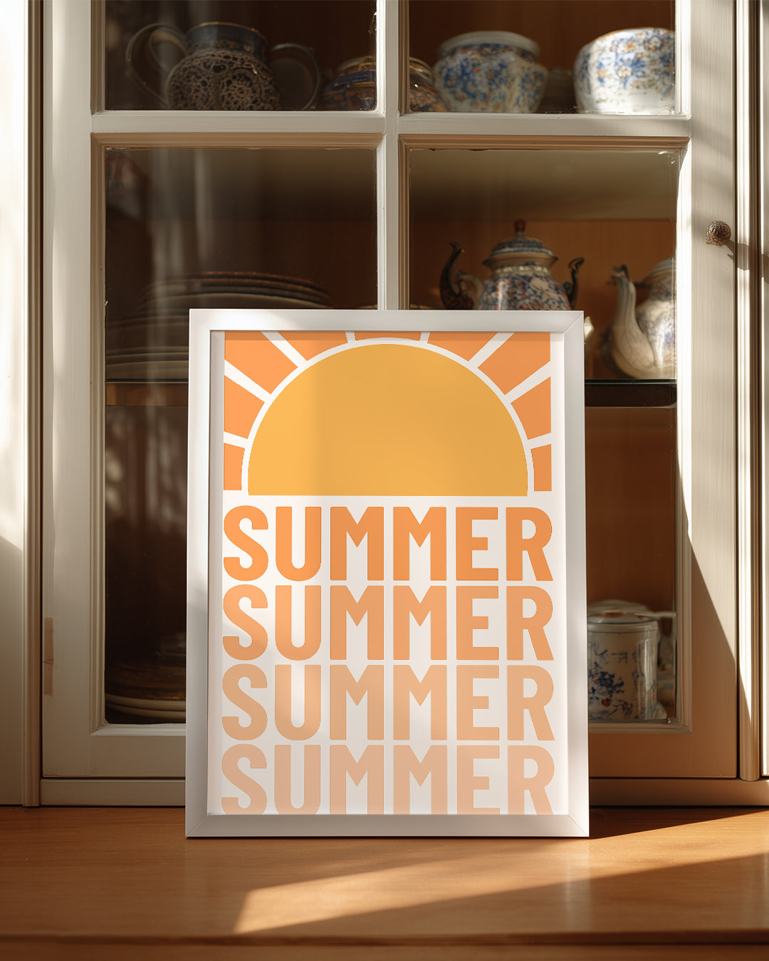 Retro Summer Poster Tablosu