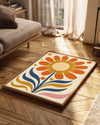 Retro Sun Poster Tablosu