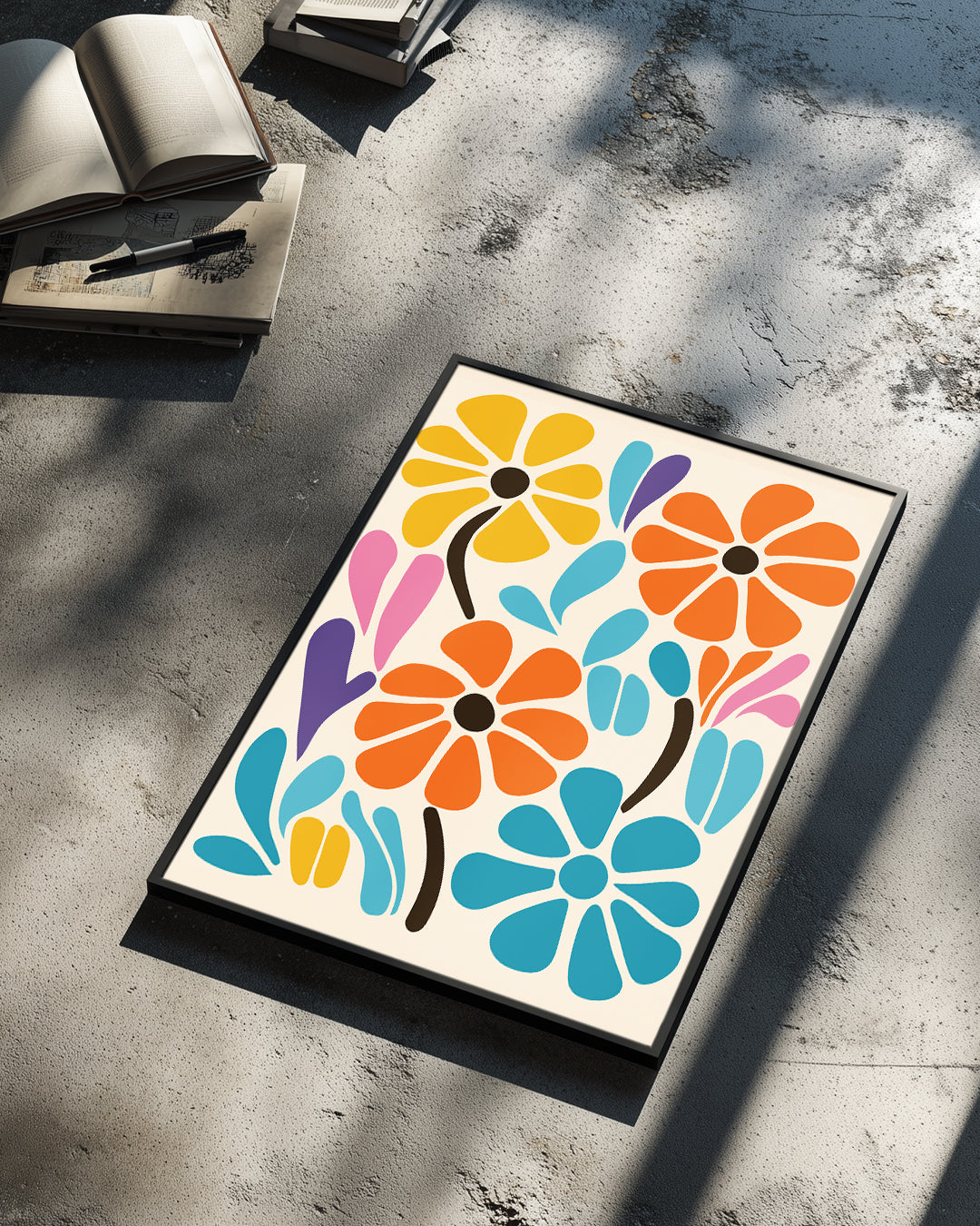 Retro Vibe Poster Tablosu