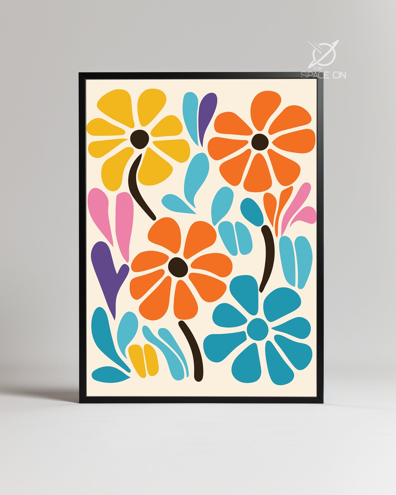 Retro Vibe Poster Tablosu