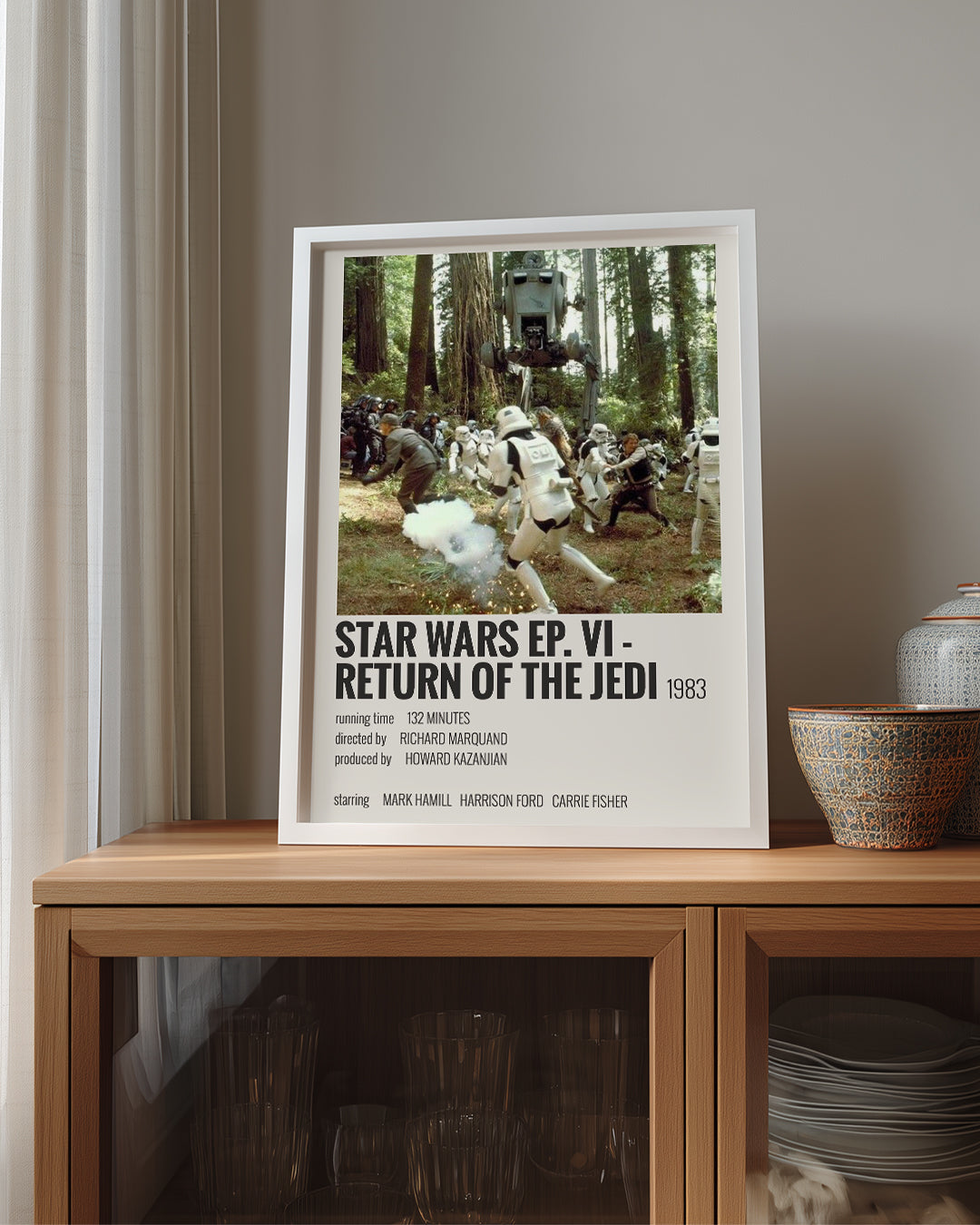 Return Of The Jedi Poster Tablosu