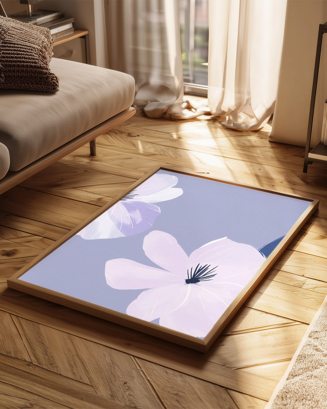 Reve Lilas Poster Tablosu