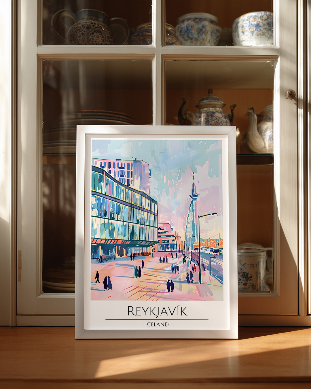 Reykjavik İzlanda Poster Tablosu