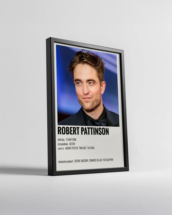Robert Pattinson Poster Tablosu