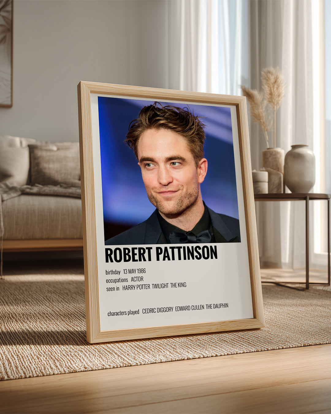 Robert Pattinson Poster Tablosu