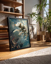 Robot Köpek - Gelecek Şehri Uçuşu Poster Tablosu