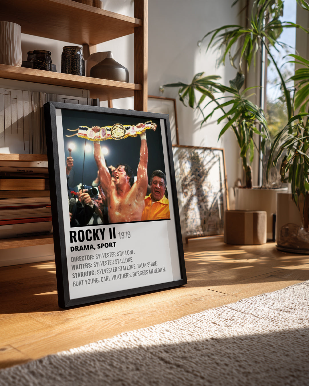 Rocky II Poster Tablosu