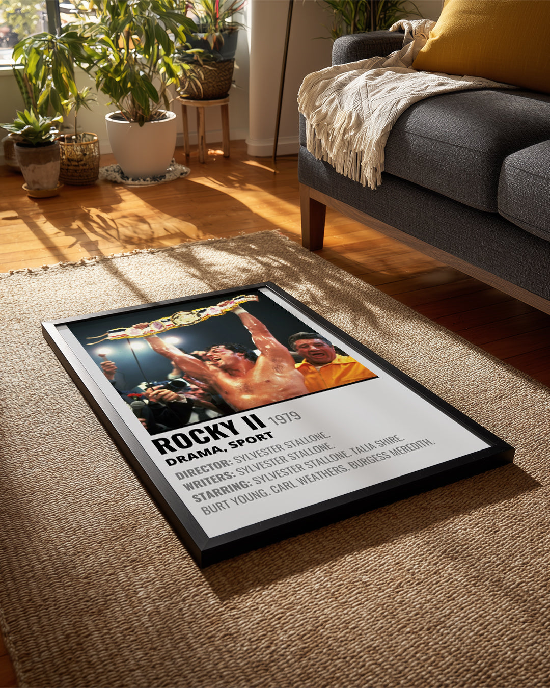 Rocky II Poster Tablosu