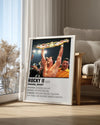 Rocky II Poster Tablosu