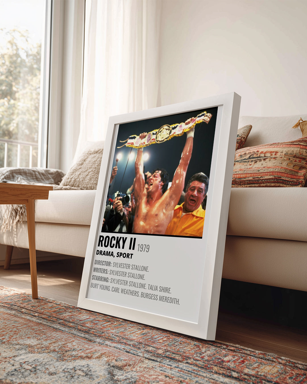 Rocky II Poster Tablosu