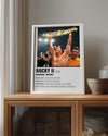 Rocky II Poster Tablosu