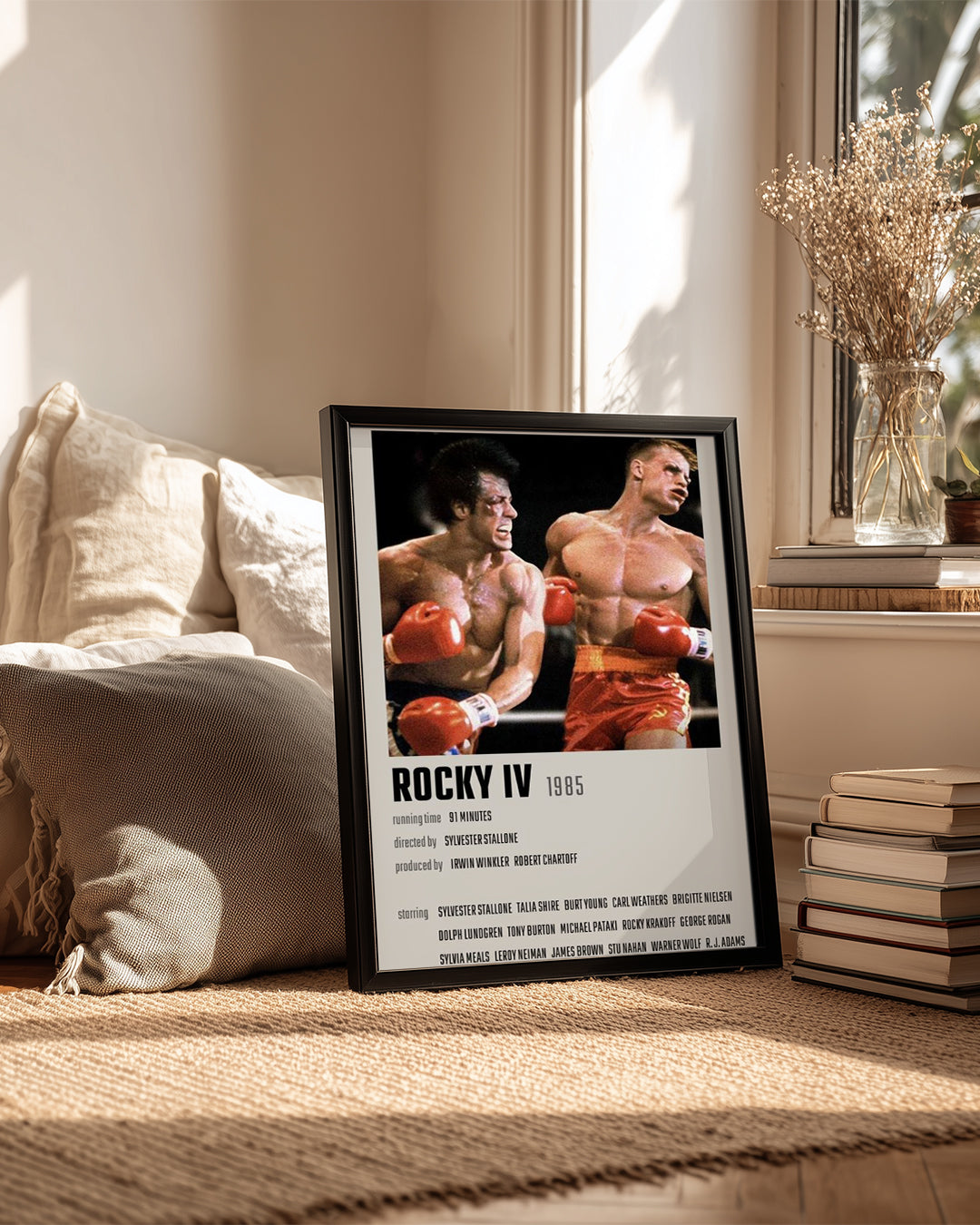 Rocky IV Poster Tablosu