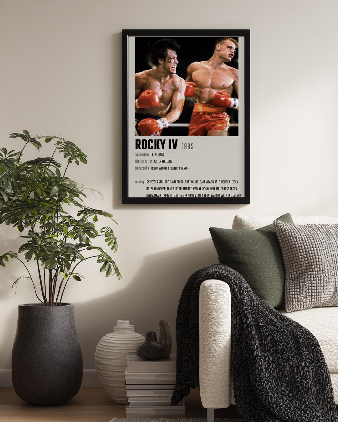 Rocky IV Poster Tablosu