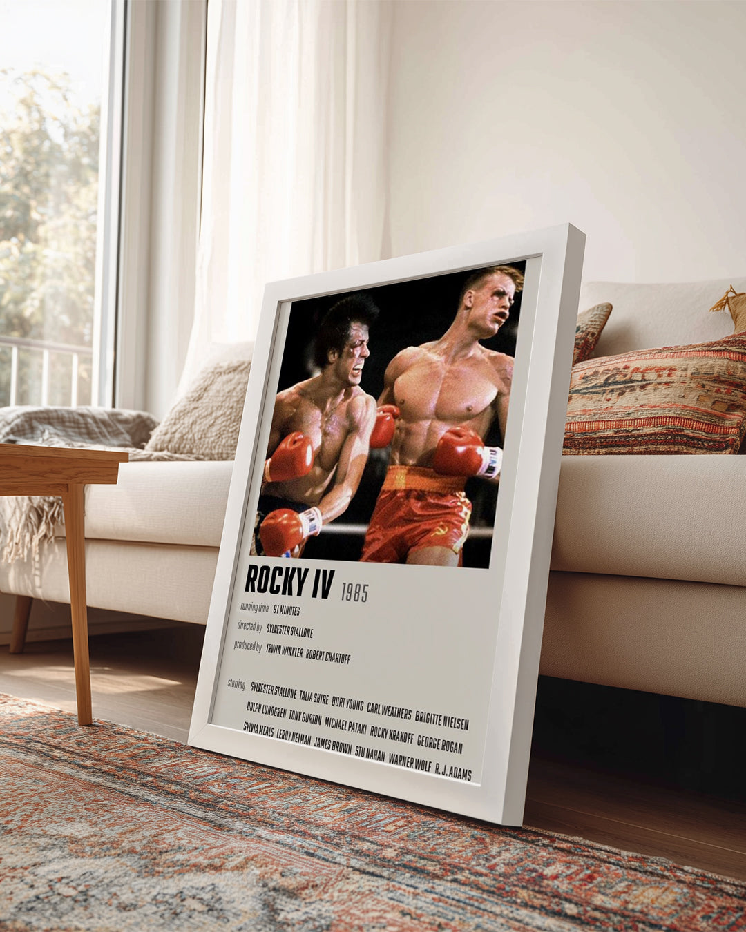 Rocky IV Poster Tablosu